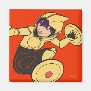 Aimant Go Go Go Tomago Jaune