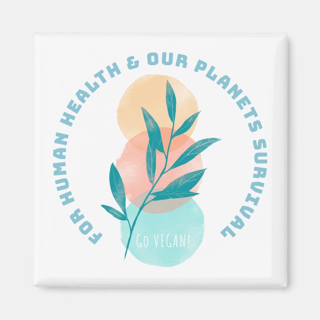 Aimant Go Vegan (Devant)