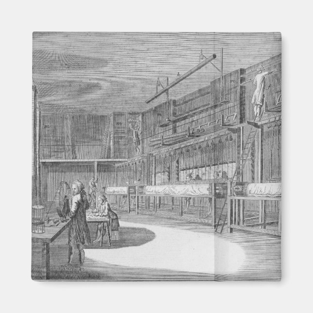 Aimant Gobelin workshops, from the 'encyclopedia' by Deni (Devant)