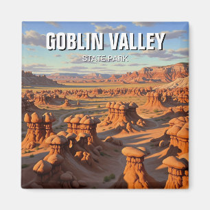 Aimant Goblin Valley State Park Utah Sunset
