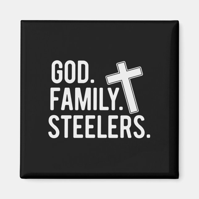 Aimant God Family Steelers (Devant)
