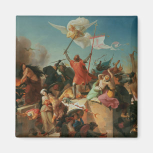 Aimant Godfrey de Bouillon, croisé français