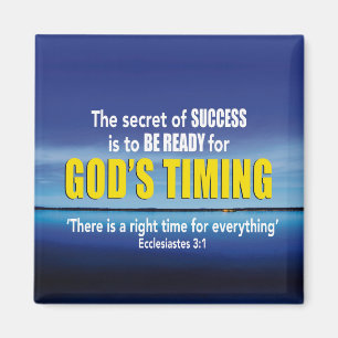 Aimant GODS TIMINING Succès Christian