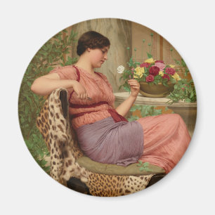 Aimant Godward la période de l'aimant rond d'art des