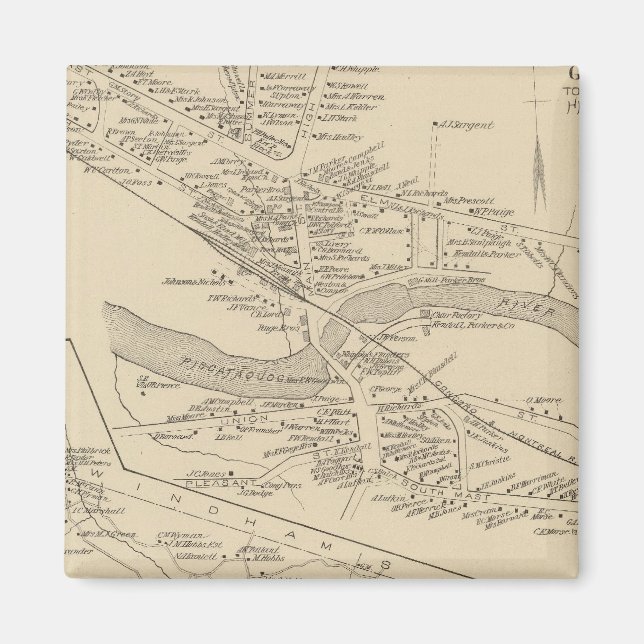 Aimant Goffstown PO, Pelham (Devant)