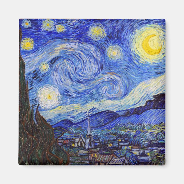Aimant Gogh , “Starry Night” (Devant)