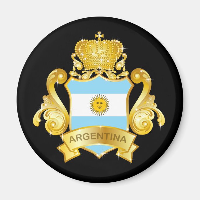 Aimant Gold Argentina (Devant)