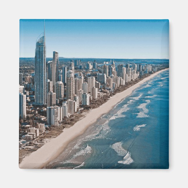 Aimant Gold Coast Australia Aerial View (Devant)