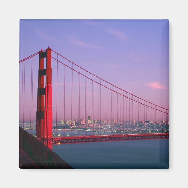 Aimant Golden Gate Bridge, San Francisco, Californie, 7 (Devant)