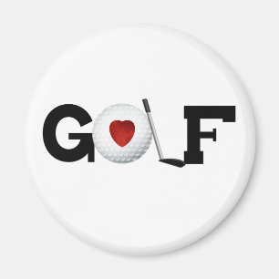 Aimant Golf avec Golf Ball