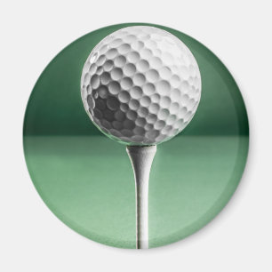 Aimant Golf Ball on Tee
