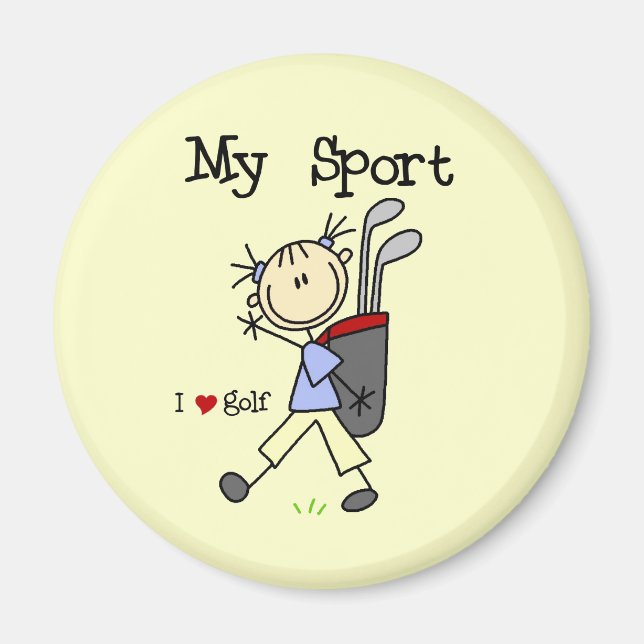 Aimant Golf My Sport (Devant)