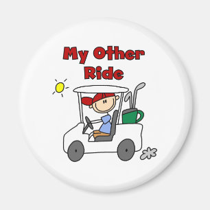 Aimant Golf Panier Autre Ride