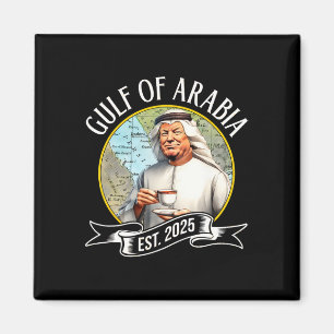 Aimant Golfe D'Arabie Est 2025 Trump Vintage 1