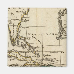 Aimant Golfe du Mexique, îles des Caraïbes