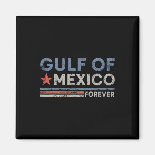 Aimant Golfe vintage Du Mexique Pour Toujours