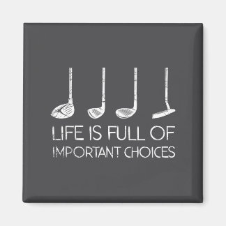 Aimant Golfing Men Srts Funny Golfer Golf 