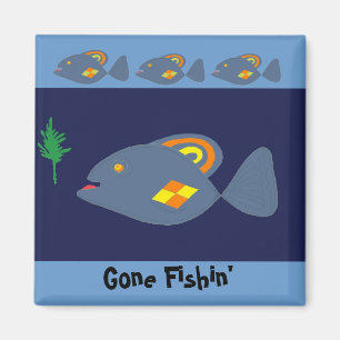 Aimant 'Gone Fishin'