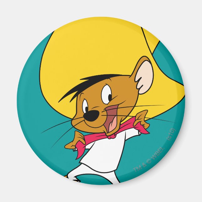 Aimant GONZALES™ À Cravate inclinée (Devant)