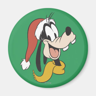 Aimant Goofy avec Santa Hat
