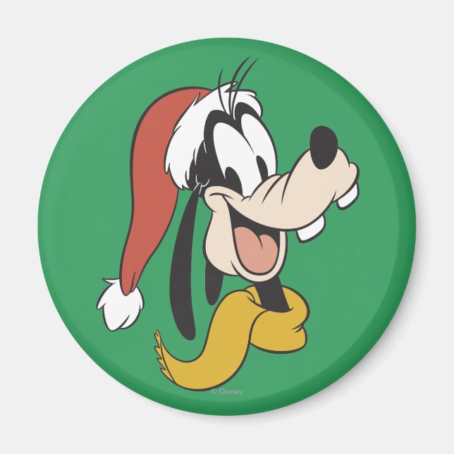 Aimant Goofy avec Santa Hat (Devant)