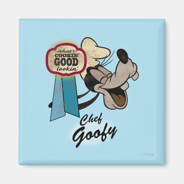 Aimant Goofy | Chef (Devant)