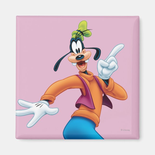 Aimant Goofy | Doigt latéral vers le haut (Devant)