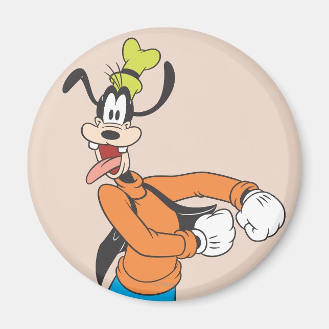 Aimant Goofy | Excité (Devant)