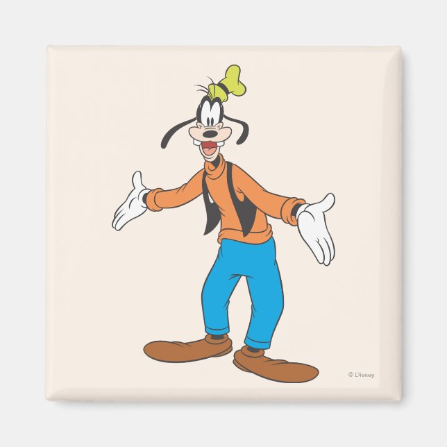 Aimant Goofy | Larges mains (Devant)