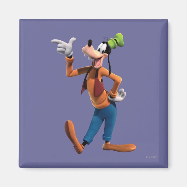 Aimant Goofy | Pointing (Devant)