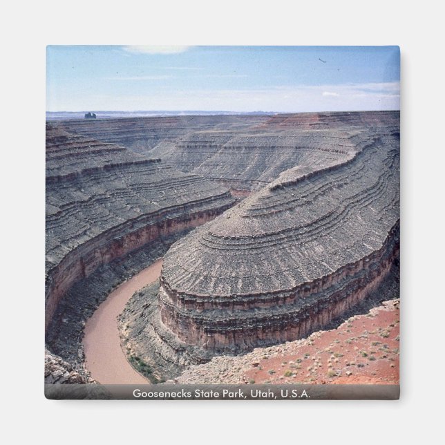 Aimant Goosenecks State Park, Utah, U.S.A. (Devant)