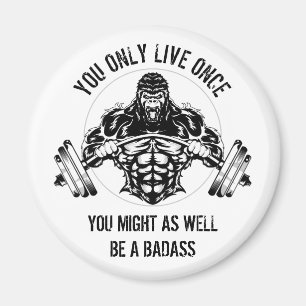 Aimant Gorilla Gym