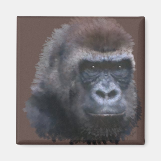 Aimant Gorilla Silverback (Devant)