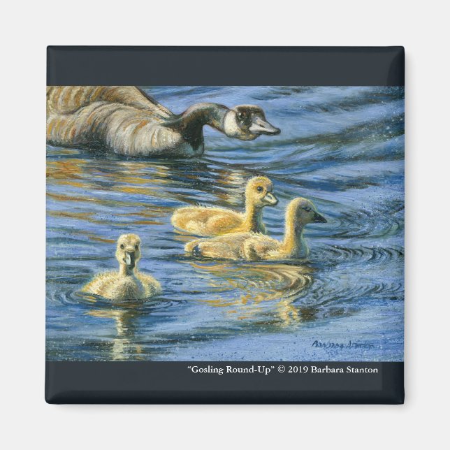 Aimant "Gosling Round Up" (Devant)