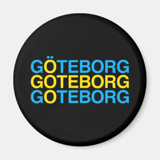 Aimant GOTEBORG Swedish Flag