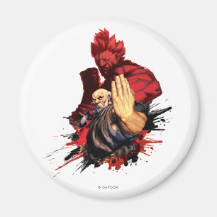 Aimant Gouken contre Akuma
