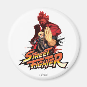 Aimant Gouken contre Akuma