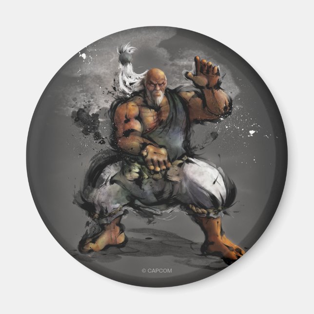 Aimant Gouken Stance (Devant)