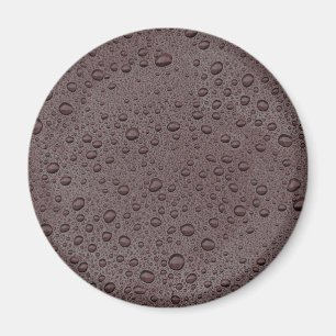 Aimant gouttelettes d'eau marron