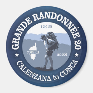 Aimant GR20 Corse (BG)