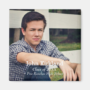 Aimant Graduation moderne photo flexible