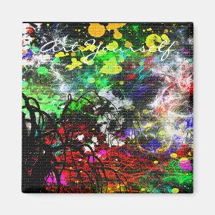 Aimant Graffiti Brick Wall