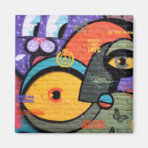 Aimant Graffiti d'Amsterdam