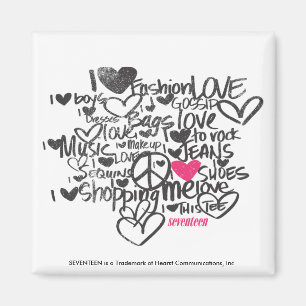 Aimant Graffiti Magenta