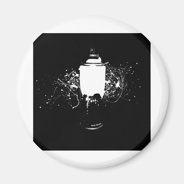 Aimant Graffiti Spray Can (Devant)