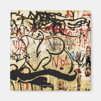 Aimant Graffiti sur un mur