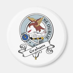Aimant Graham Clan Badge