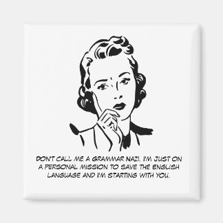 Aimant Grammaire Sarcastique Nazi