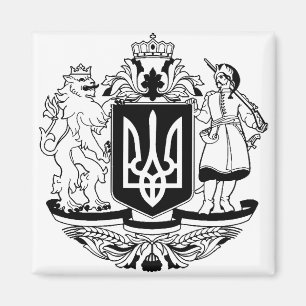 Aimant Grand blason de l'Ukraine