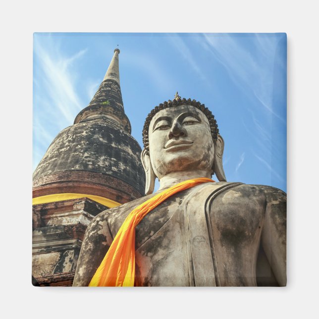 Aimant Grand Bouddha en Ayutthaya, Thaïlande (Devant)